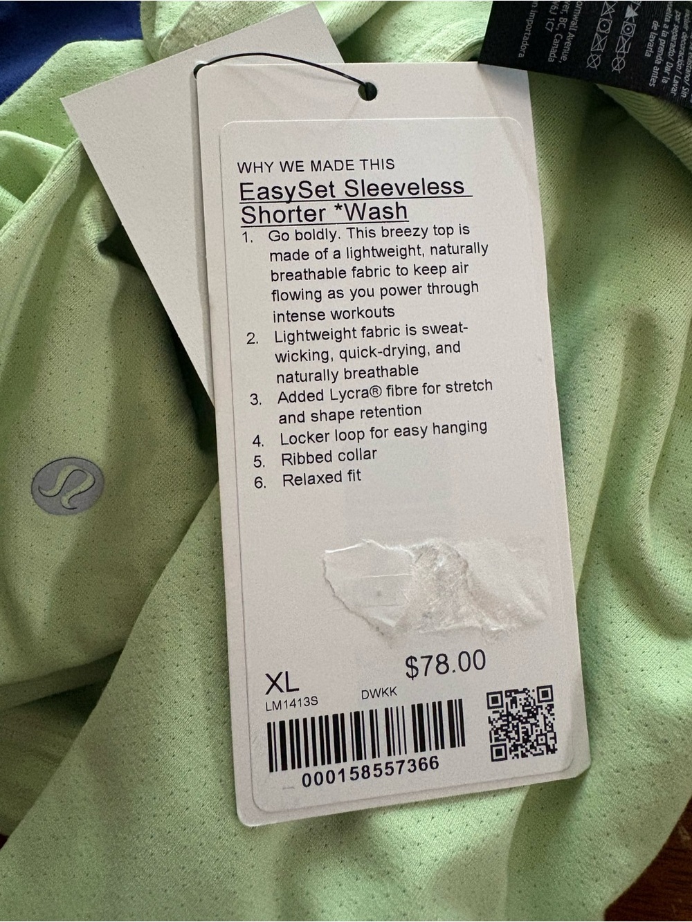 Men’s EasySet Sleeveless Shorter - Picture 3 of 4